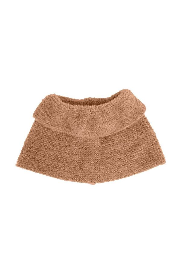 Jamiks Otroški tuba šal Jamiks CODY rjava barva, JZH414