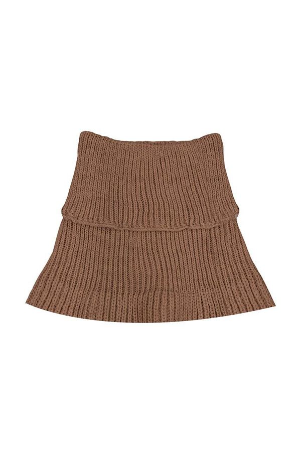 Jamiks Otroški tuba šal Jamiks FATIMA rjava barva, JZH399