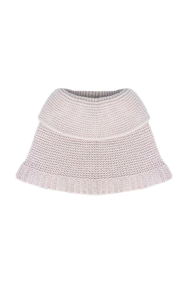 Jamiks Otroški tuba šal z dodatkom volne Jamiks EWAN roza barva, JZH412