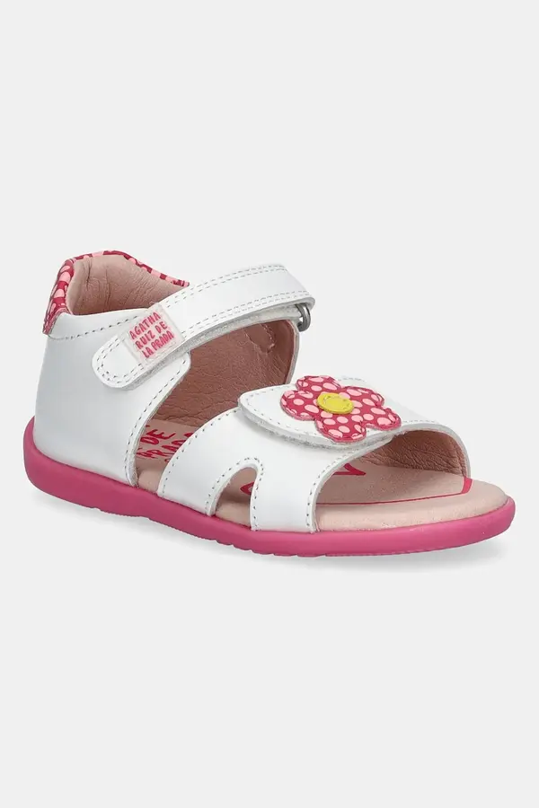 Agatha Ruiz de la Prada Otroški usnjeni sandali Agatha Ruiz de la Prada