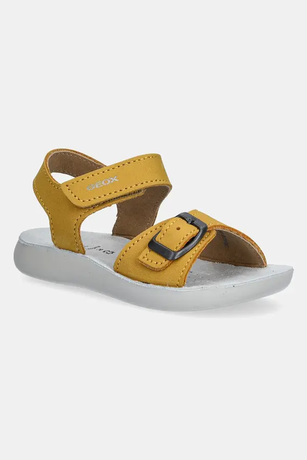 Geox Otroški usnjeni sandali Geox LIGHTFLOPPY