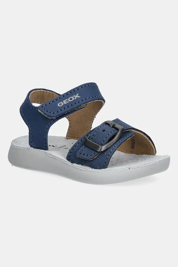 Geox Otroški usnjeni sandali Geox LIGHTFLOPPY