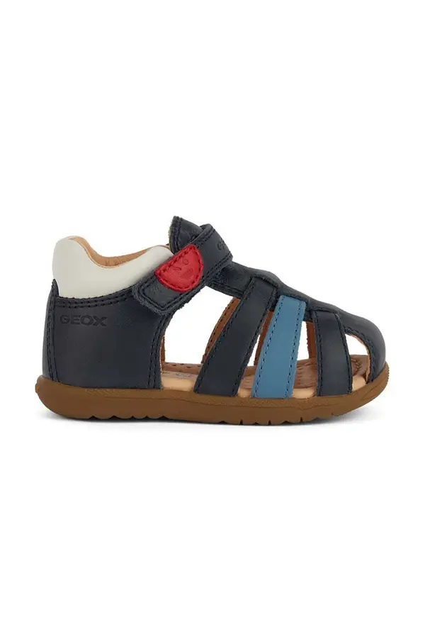 Geox Otroški usnjeni sandali Geox SANDAL MACCHIA