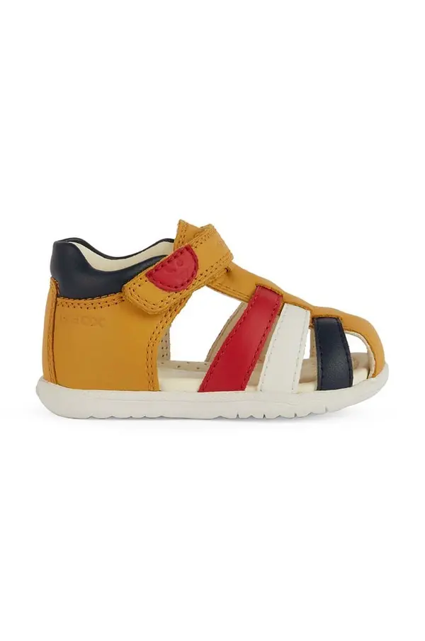 Geox Otroški usnjeni sandali Geox SANDAL MACCHIA