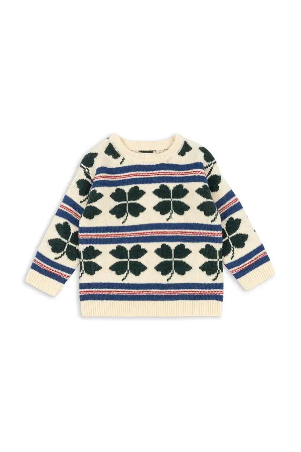 Konges Sløjd Otroški volnen pulover Konges Sløjd BILLI SWEATER