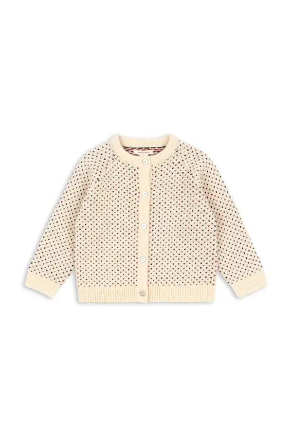 Konges Sløjd Otroški volneni pulover Konges Sløjd BILLI KNIT CARDIGAN