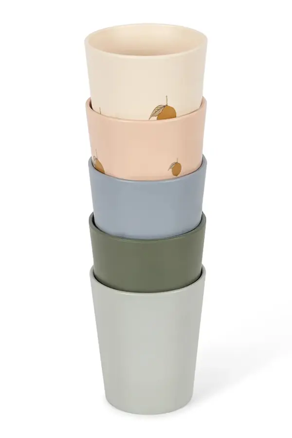 Konges Sløjd Otroški vrček Konges Sløjd 5 PACK CUP 5-pack