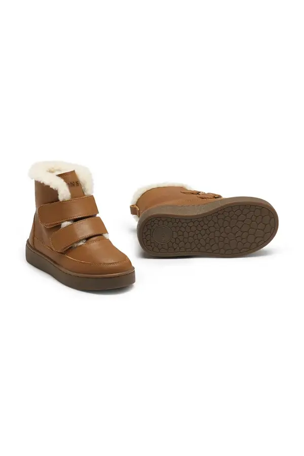Donsje Otroški zimski čevlji iz semiša Donsje Clenn Boots