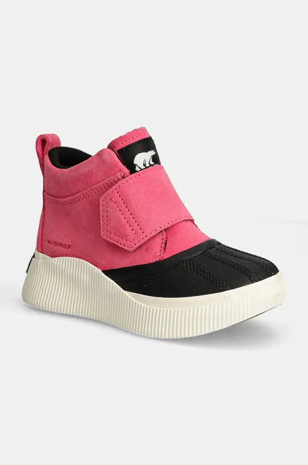 Sorel Otroški zimski čevlji iz semiša Sorel TODDLER OUT N ABOUT
