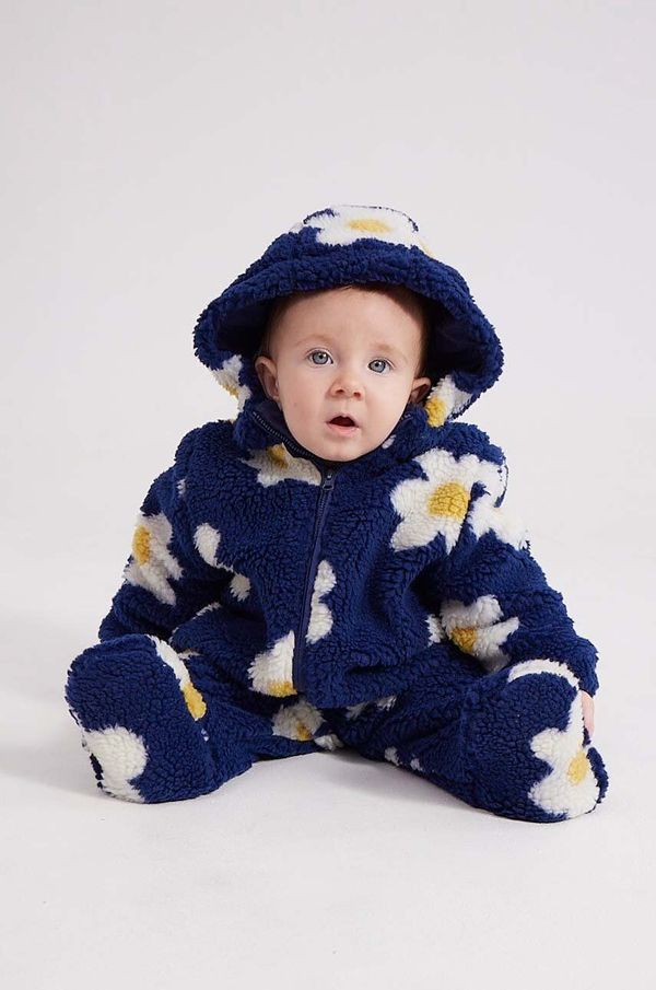 Bobo Choses Otroški zimski kombinezon Bobo Choses mornarsko modra barva