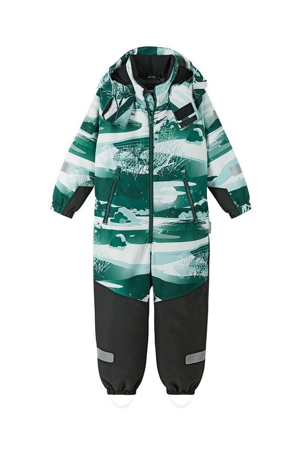 Reima Otroški zimski kombinezon Reima Kurikka zelena barva, 5100131B