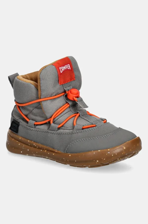 Camper Otroški zimski škornji Camper Ergo siva barva, K900324.005