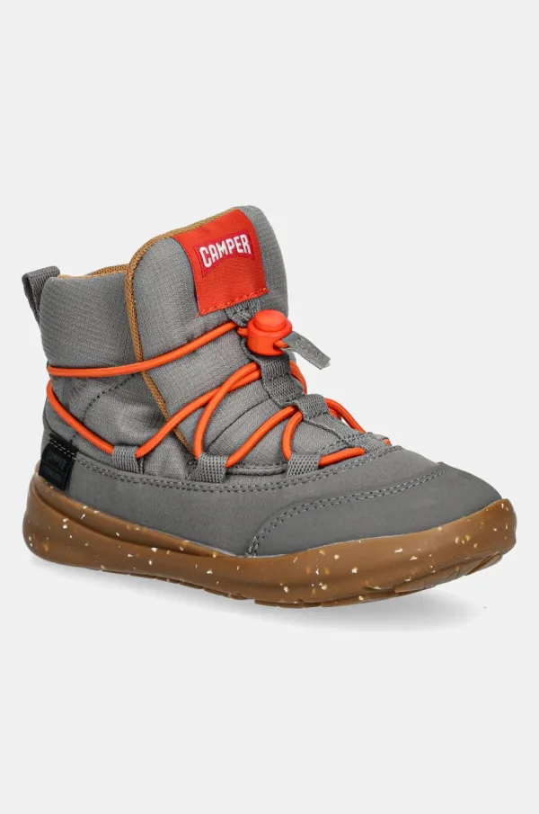 Camper Otroški zimski škornji Camper Ergo siva barva, K900324.005