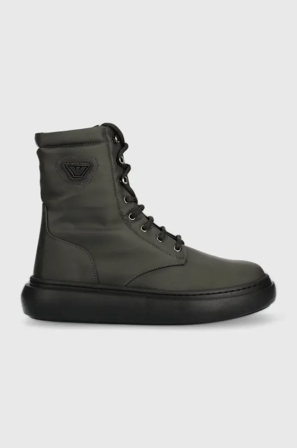 Emporio Armani Otroški zimski škornji Emporio Armani