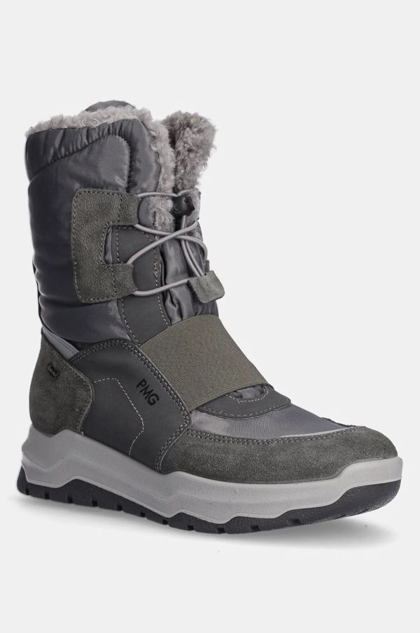 Primigi Otroški zimski škornji Primigi siva barva, PUCGT 68889