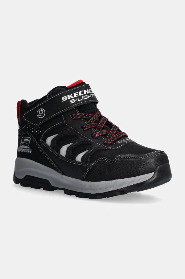 Skechers Otroški zimski škornji Skechers STORM BLAZER črna barva, 406410L