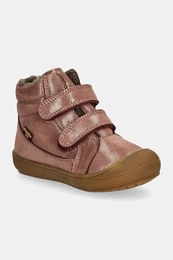 Froddo Otroški zimski usnjeni čevlji Froddo OLLIE WOOL TEX