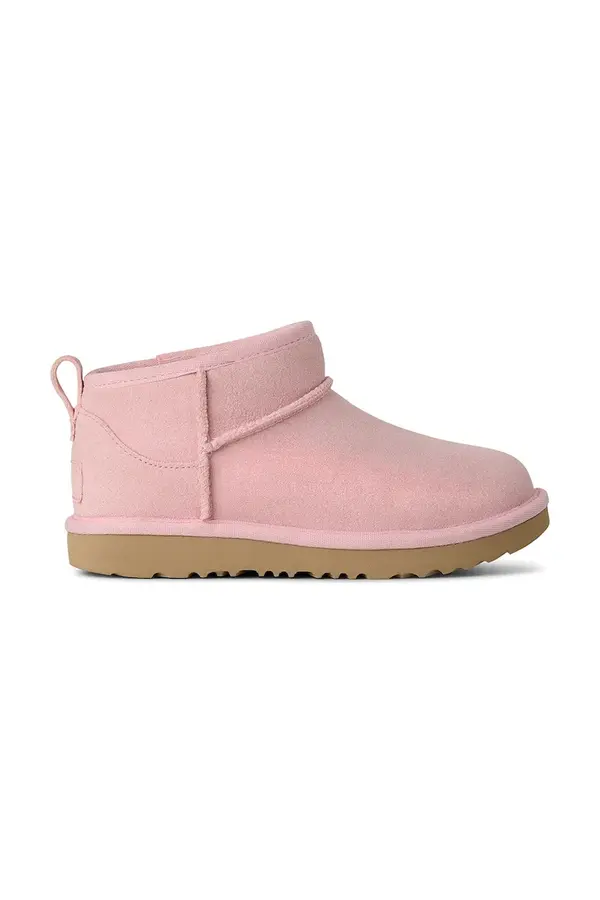 UGG Otroški zimski usnjeni čevlji UGG CLASSIC ULTRA MINI DAZZLE