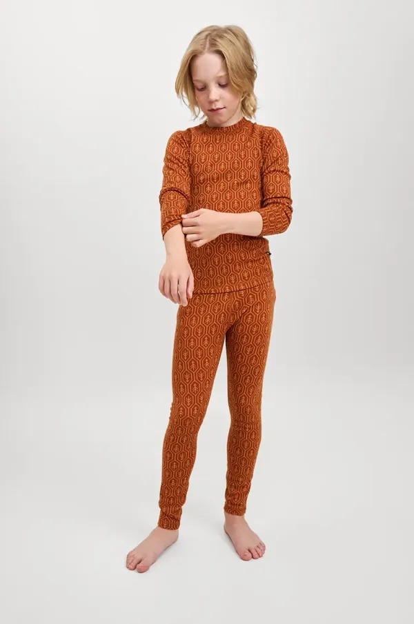 Reima Otroško funkcijsko perilo Reima Taival rjava barva, 5200032A