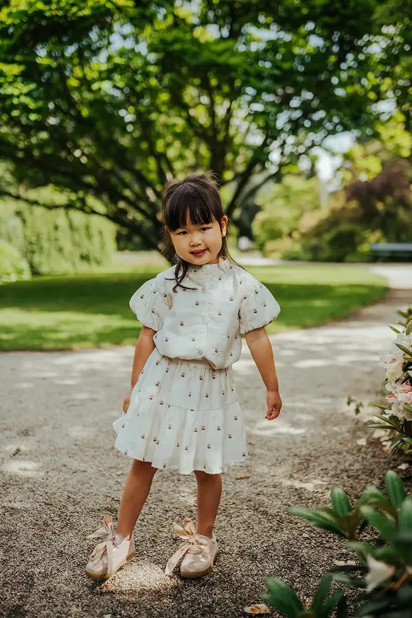 Donsje Otroško krilo Donsje Lindie Skirt Roses
