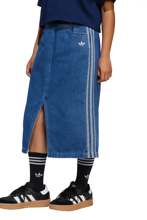 adidas Originals Otroško krilo iz jeansa adidas Originals