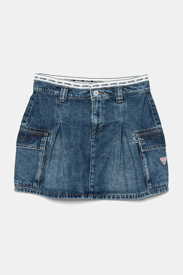 Guess Otroško krilo iz jeansa Guess