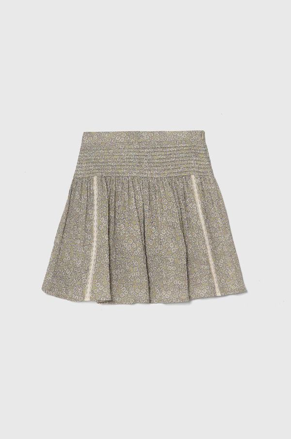 United Colors of Benetton Otroško krilo United Colors of Benetton zelena barva