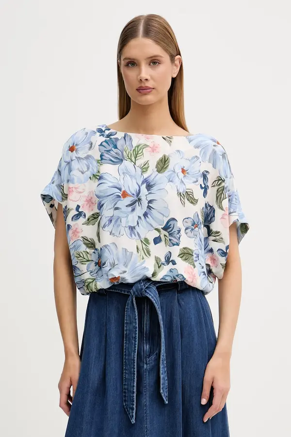 OUI OUI bluza ženska z lanom
