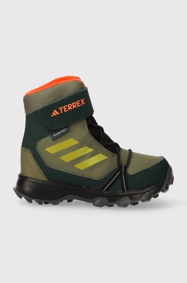 adidas TERREX Outdoor čevlji adidas TERREX TERREX SNOW CF R.RD zelena barva