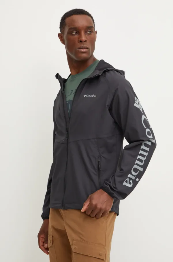 Columbia Outdoor jakna Columbia Panther Creek črna barva, 2140381