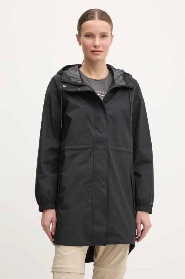 Columbia Outdoor jakna Columbia Splash Side II črna barva, 2116421