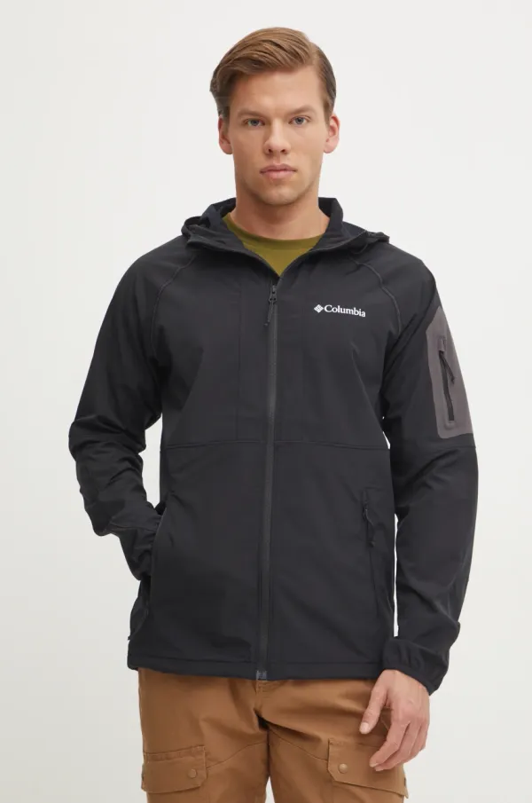 Columbia Outdoor jakna Columbia Tall Heights črna barva, 2117211
