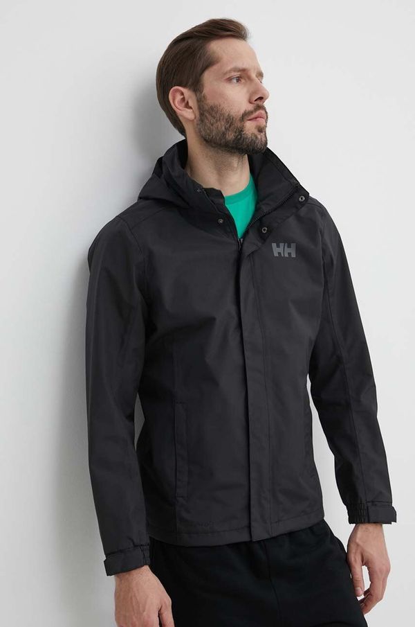 Helly Hansen Outdoor jakna Helly Hansen Dubliner črna barva