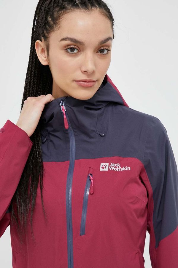 Jack Wolfskin Outdoor jakna Jack Wolfskin Go Hike rdeča barva