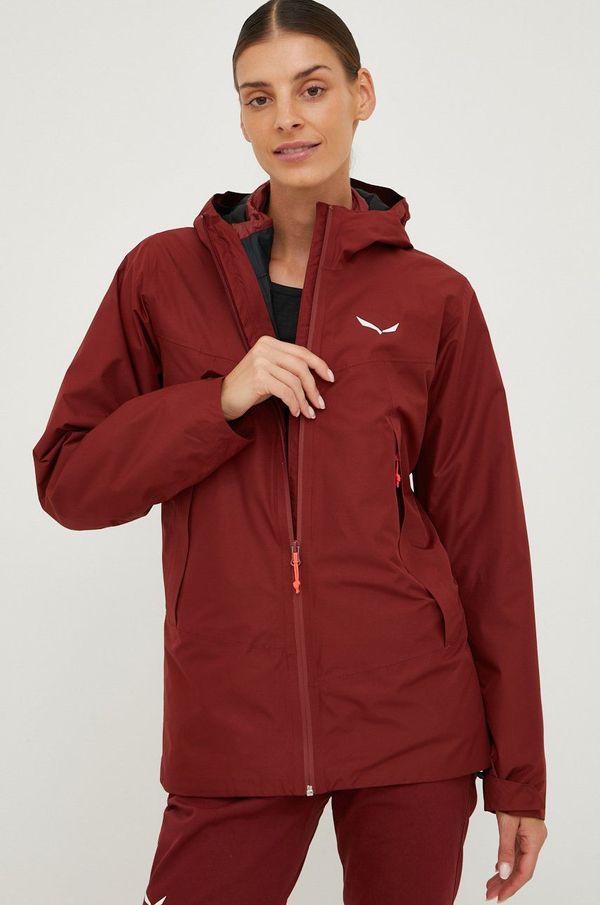 Salewa Outdoor jakna Salewa Fanes bordo barva