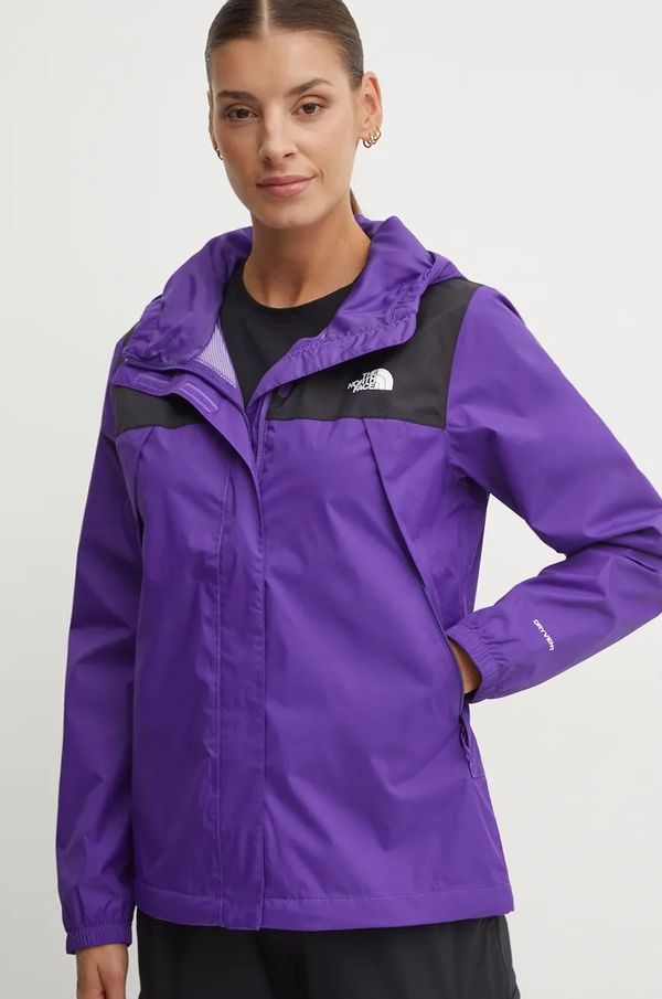 The North Face Outdoor jakna The North Face Antora vijolična barva, NF0A7QEUS961