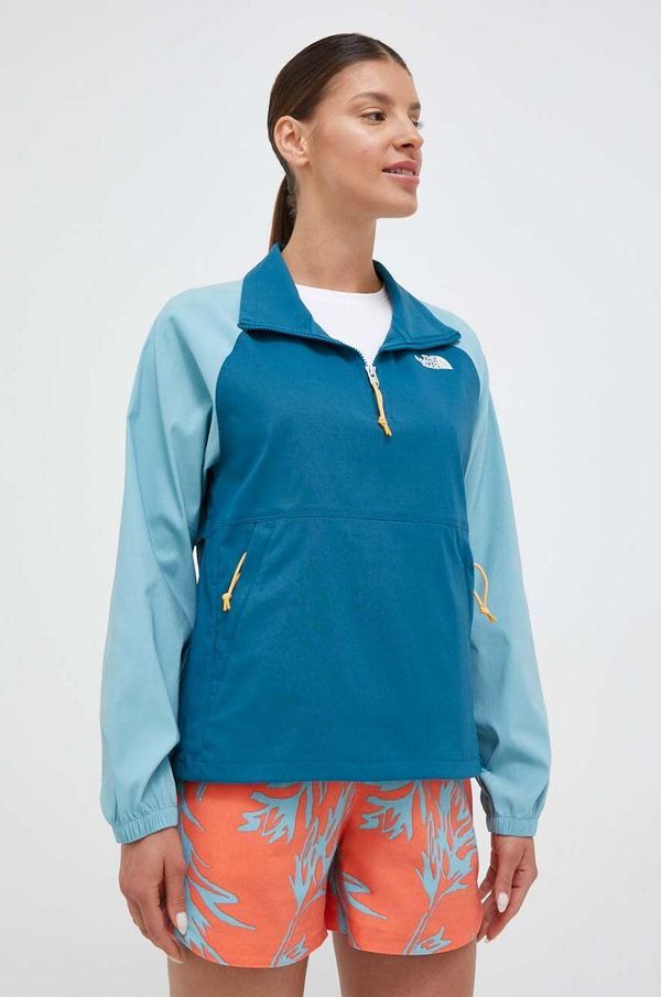 The North Face Outdoor jakna The North Face Class V Pullover zelena barva