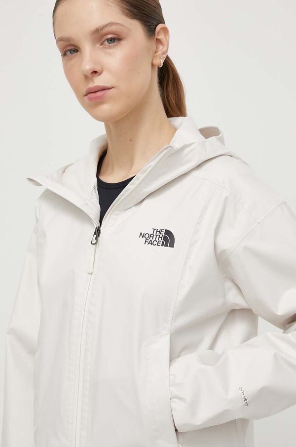 The North Face Outdoor jakna The North Face Cropped Quest bež barva, NF0A55EPQLI1