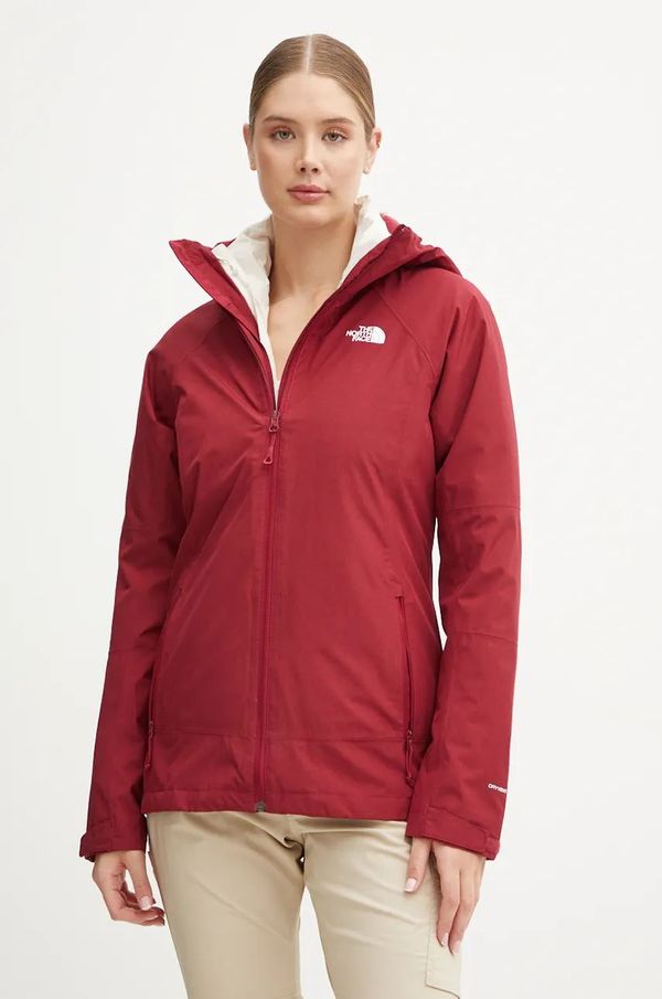 The North Face Outdoor jakna The North Face Inlux Triclimate bordo barva, NF0A4SVJ7WI1