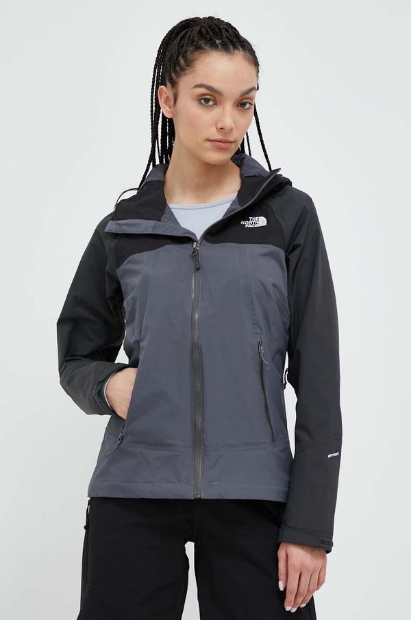 The North Face Outdoor jakna The North Face Stratos siva barva