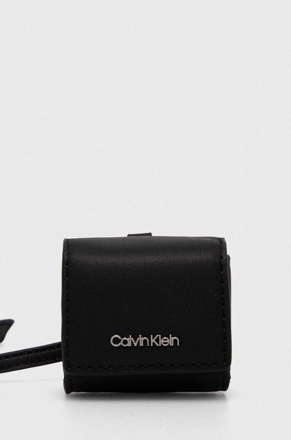 Calvin Klein Ovitek za airpods Calvin Klein črna barva