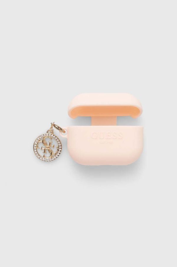 Guess Ovitek za airpods pro Guess AirPods Pro 2 cover roza barva