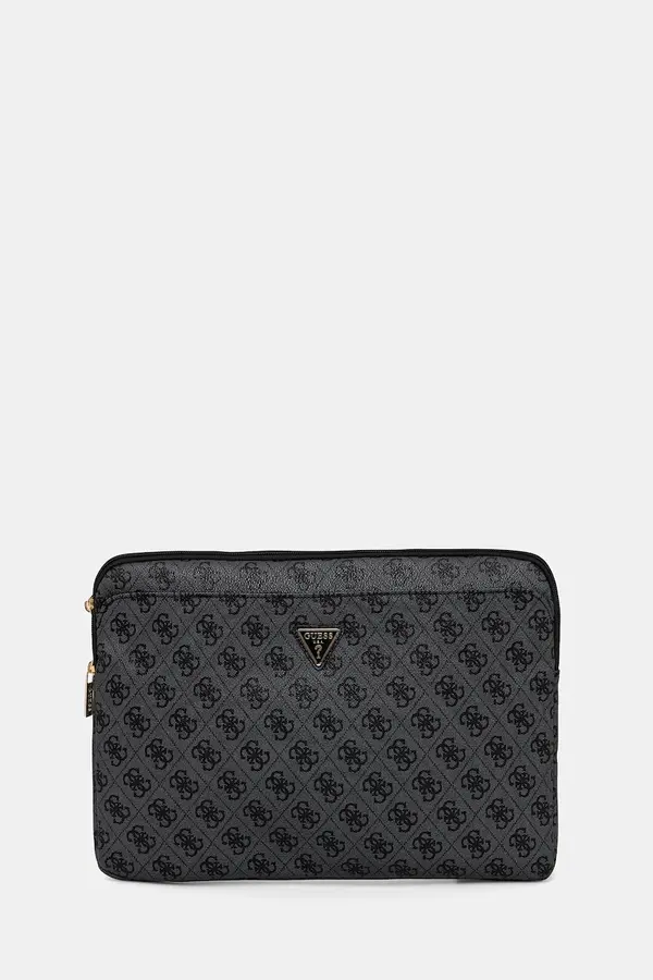 Guess Ovitek za prenosnik Guess Sleeve 14" 4G Zipper Pocket Triangle Logo
