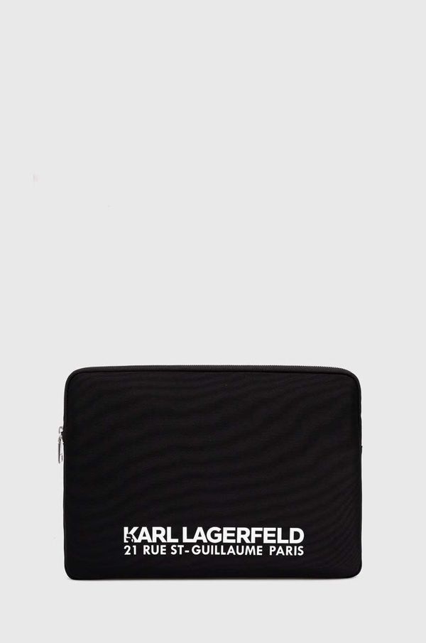 Karl Lagerfeld Ovitek za prenosnik Karl Lagerfeld črna barva, 245M3203