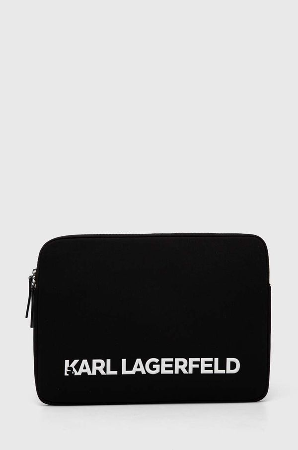 Karl Lagerfeld Ovitek za prenosnik Karl Lagerfeld črna barva