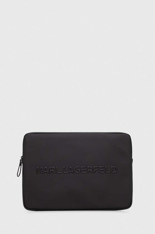 Karl Lagerfeld Ovitek za prenosnik Karl Lagerfeld črna barva