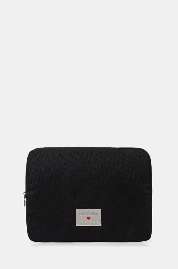 Love Moschino Ovitek za prenosnik Love Moschino črna barva, JC5010PP1