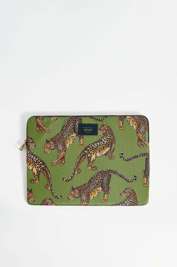 WOUF Ovitek za prenosnik WOUF Olive Leopard 15" & 16"