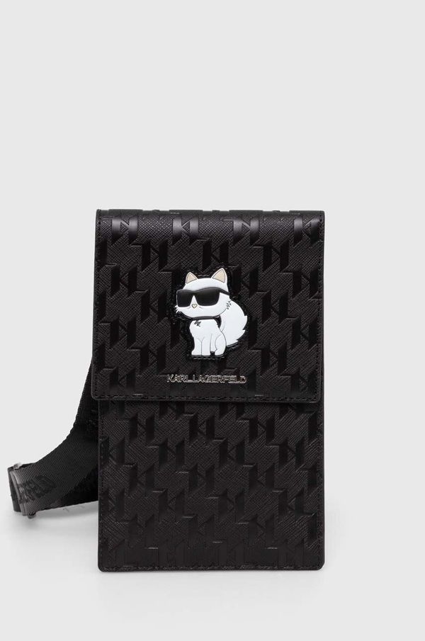 Karl Lagerfeld Ovitek za telefon Karl Lagerfeld črna barva