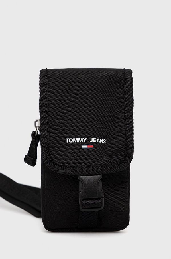 Tommy Jeans Ovitek za telefon Tommy Jeans črna barva